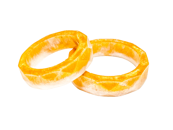 Honeycomb - Coloured Ring Design