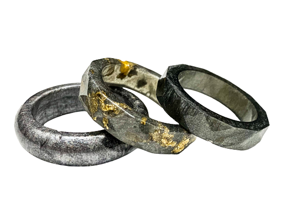 Midnight - Coloured Ring Design